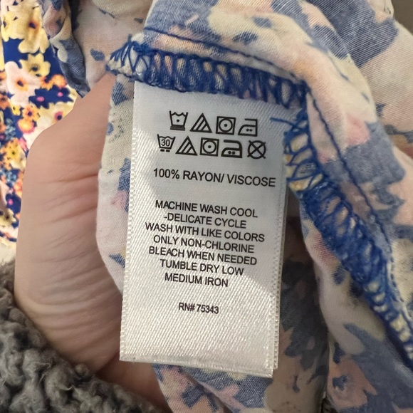 Rachel Zoe Floral Babydoll Dress, Medium - Picture 4 of 4